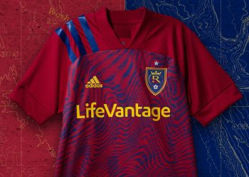 Camiseta titular Adidas del Real Salt Lake 2020/21 | Imagen Web Oficial