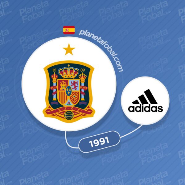 España y Adidas desde 1991