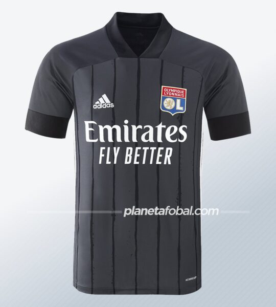 Camiseta suplente adidas del Lyon 2020/2021 | Imagen Web Oficial