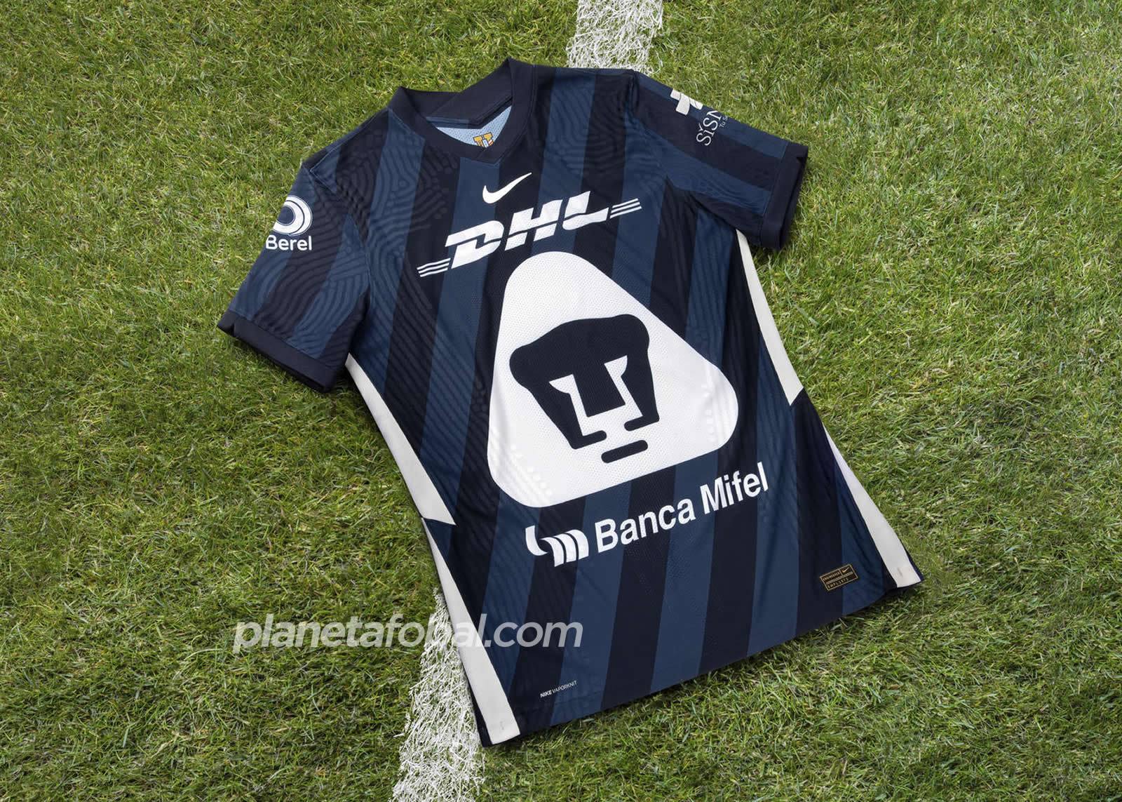 Camiseta visitante de los Pumas de la UNAM 2020/21 | Imagen Nike