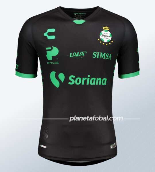 Camiseta visitante Charly del Santos Laguna 2020/21 | Imagen Web Oficial