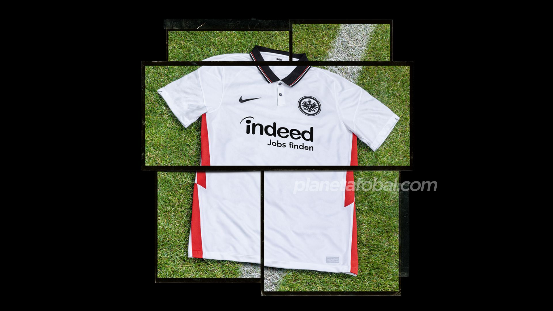 Camiseta suplente Nike del Eintracht Frankfurt ‏2020/21 | Imagen Web Oficial