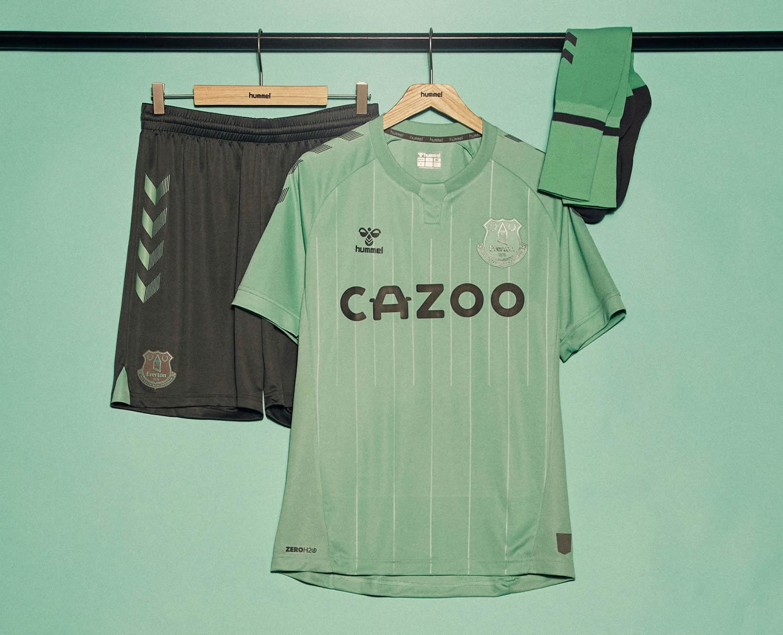 Tercera camiseta Hummel del Everton 2020/21 | Imagen Web Oficial