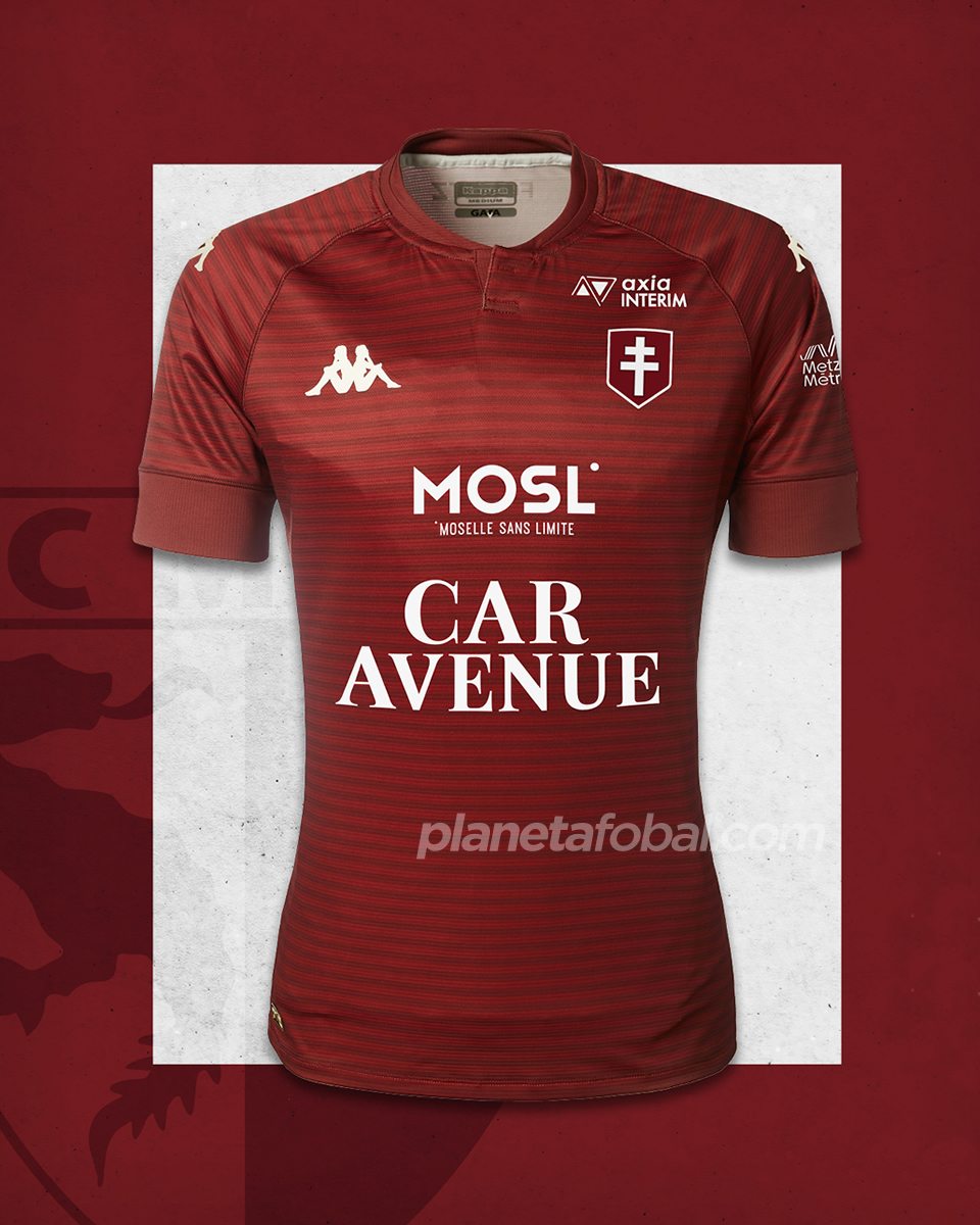 Camisetas Kappa del FC Metz 2020/21 | Imagen Web Oficial