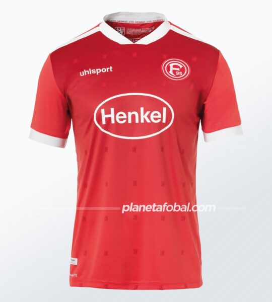 Camisetas uhlsport del Fortuna Düsseldorf 2020/21 | Imagen Web Oficial