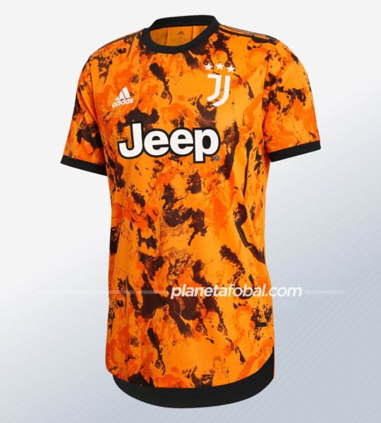 Tercera camiseta de la Juventus 2020/2021 | Imagen adidas