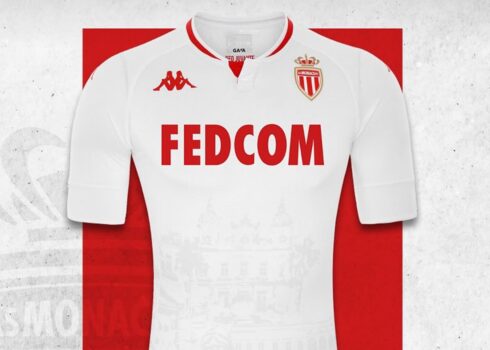 Tercera camiseta Kappa del AS Monaco 2020/2021 | Imagen Web Oficial