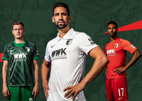 Camisetas Nike del FC Augsburg 2020/21 | Imagen Web Oficial