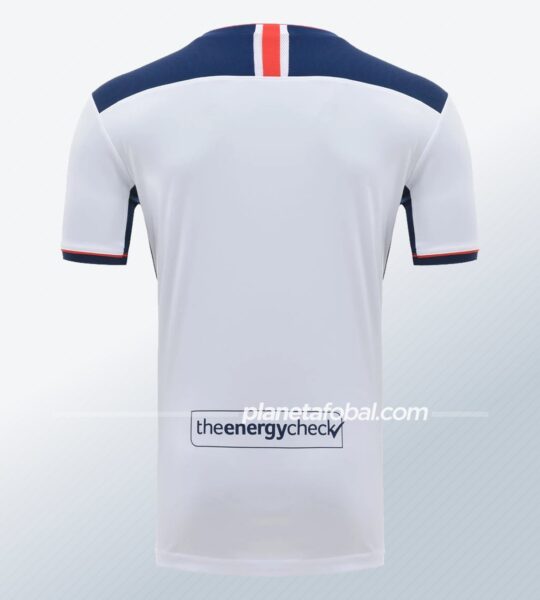 Camiseta suplente Castore del Rangers FC 2020/21 | Imagen Web Oficial