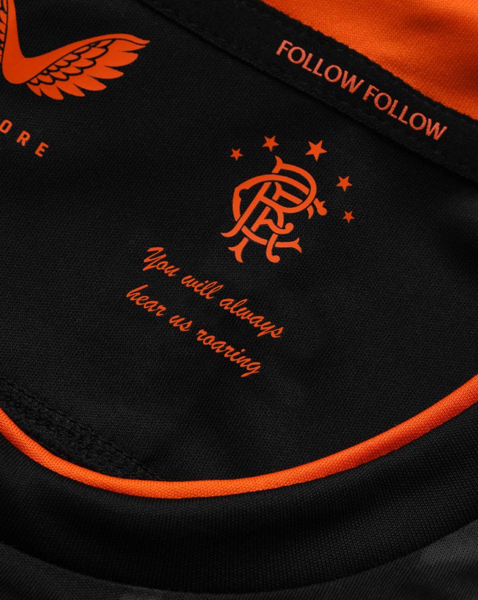 Tercera camiseta Castore del Rangers FC 2020/21 | Imagen Web Oficial