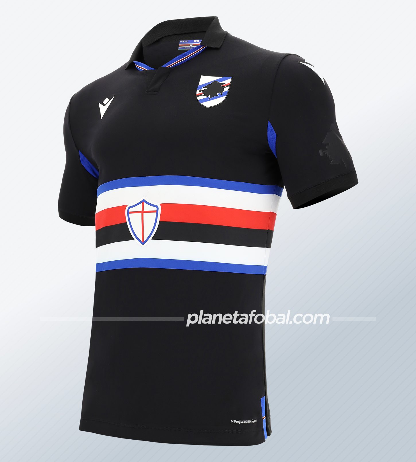 Camisetas Macron de la Sampdoria 2020/21 | Imagen Web Oficial