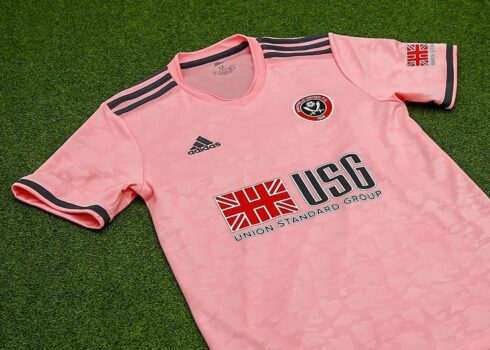 Camiseta suplente adidas del Sheffield United 2020/21 | Imagen Web Oficial