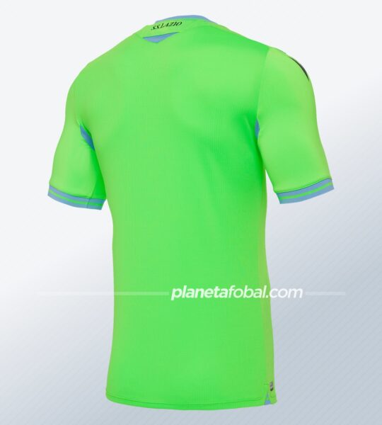 Camiseta suplente de la Lazio 2020/2021 | Imagen Macron