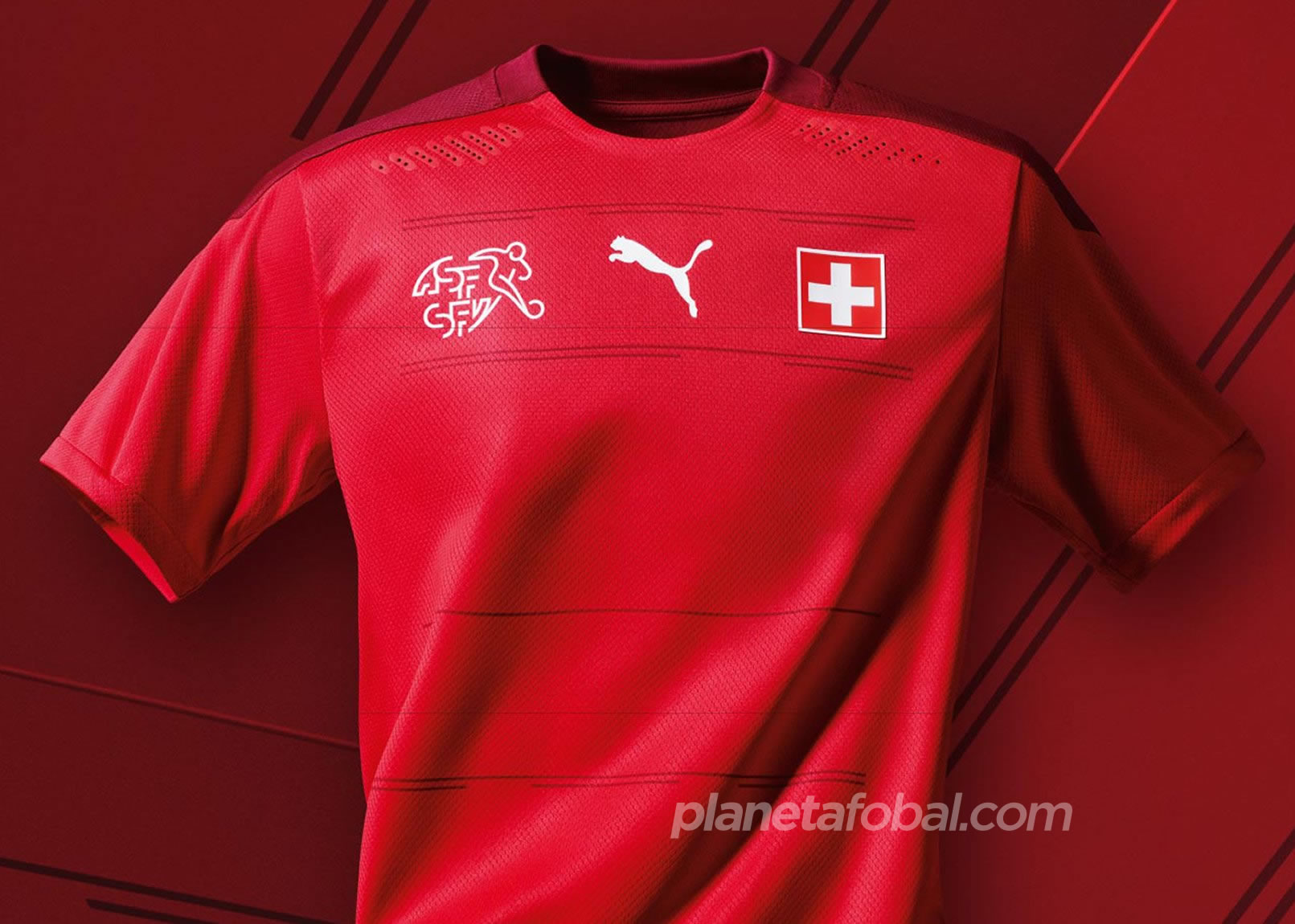 Camiseta titular de Suiza 2020/2021 | Imagen PUMA