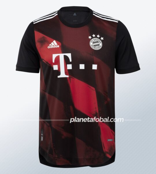 Tercera camiseta Adidas del Bayern Munich 2020/2021 | Imagen Web Oficial