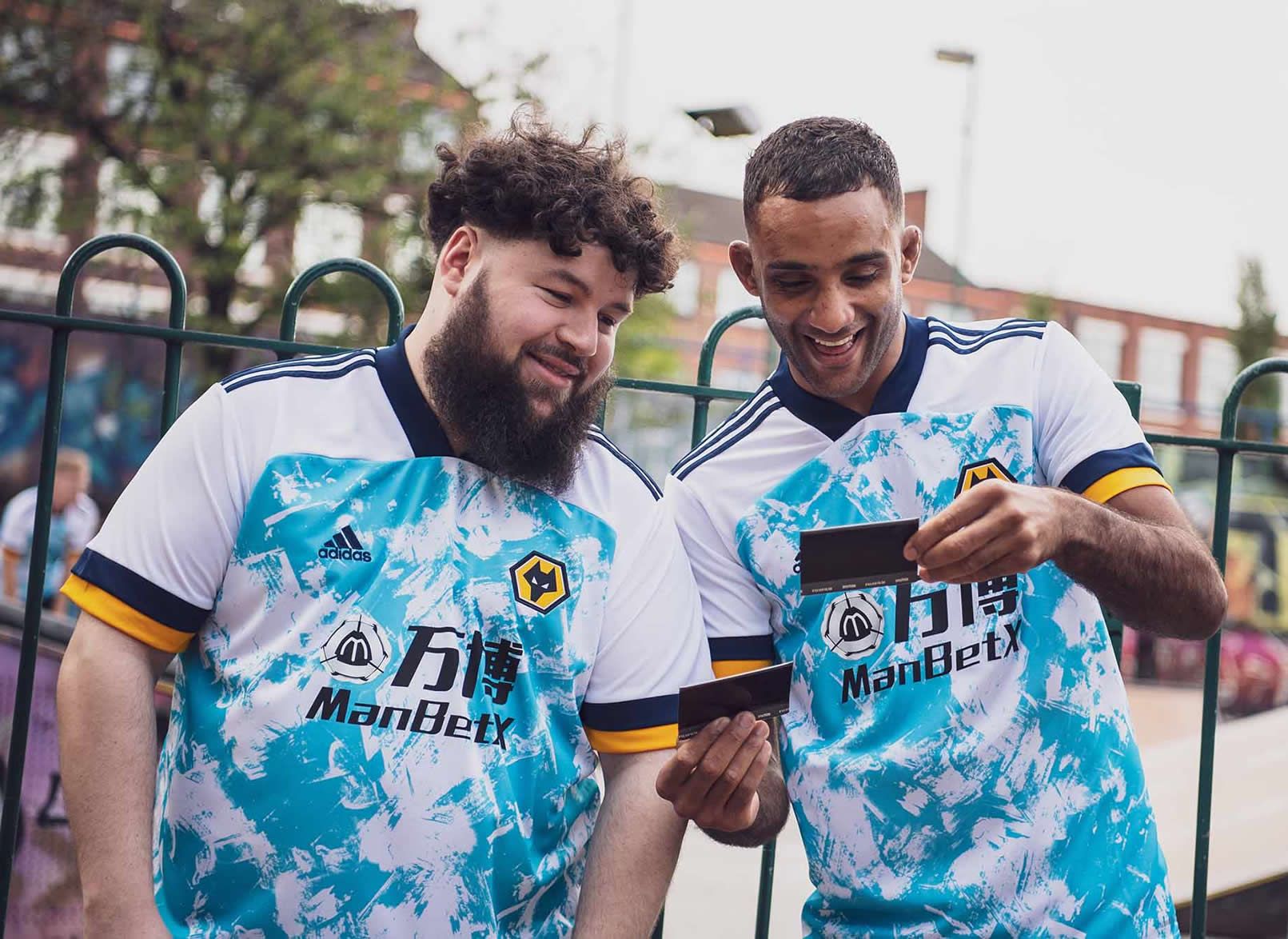 Camiseta suplente adidas del Wolverhampton 2020/21 | Imagen Web Oficial