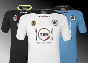 Camisetas Acerbis del Spezia Calcio 2020/21 | Imagen Web Oficial