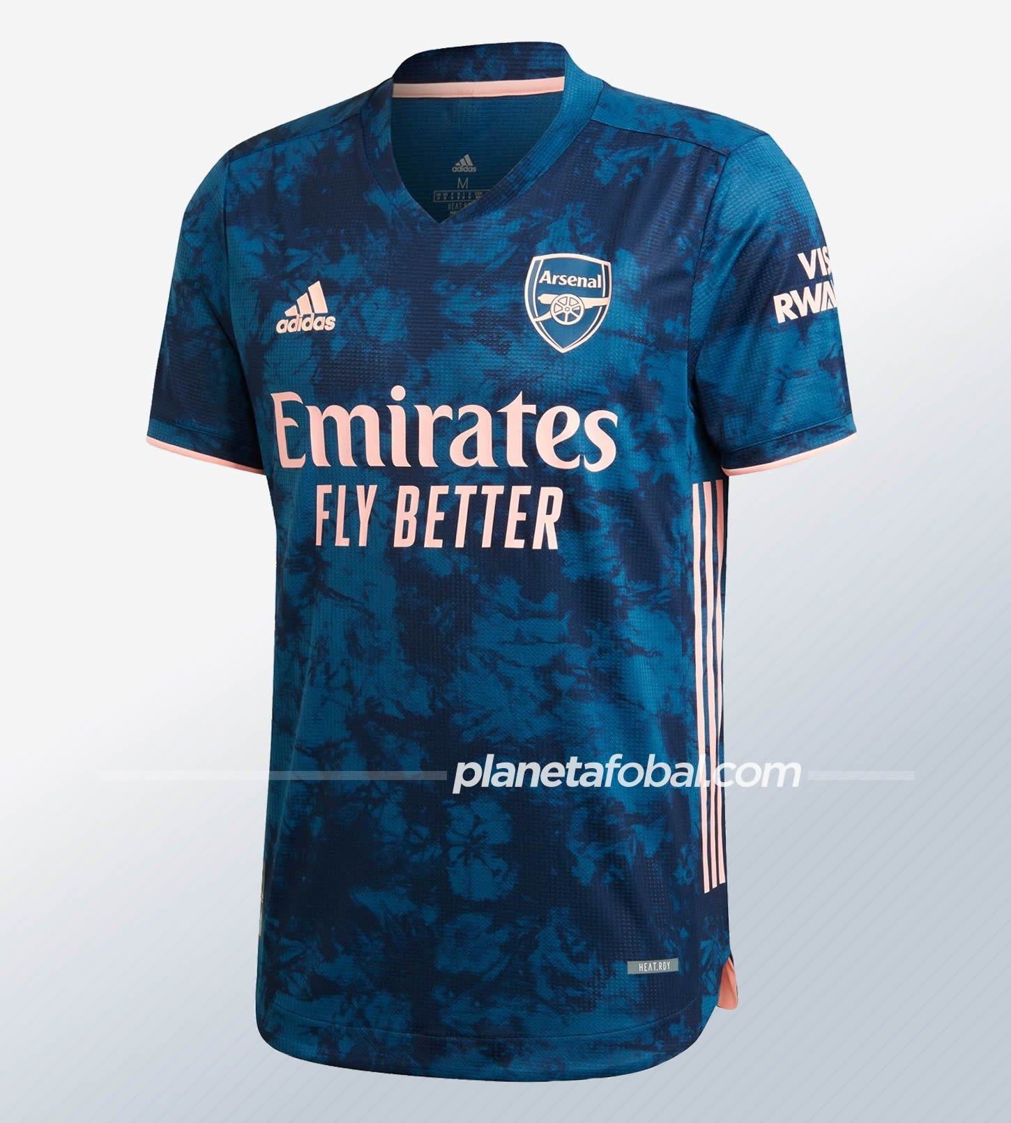 Tercera camiseta adidas del Arsenal 2020/2021