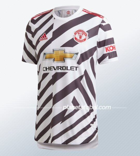 Tercera camiseta del Manchester United 2020/2021 | Imagen adidas