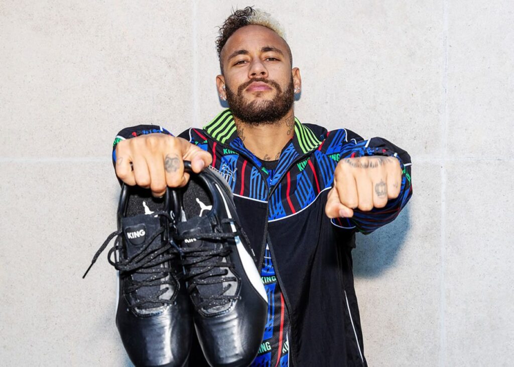 neymar puma king platinum