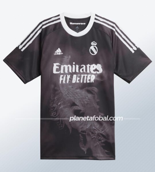 Camiseta Real Madrid "Human Race" x Pharrell Williams 2020 | Imagen adidas