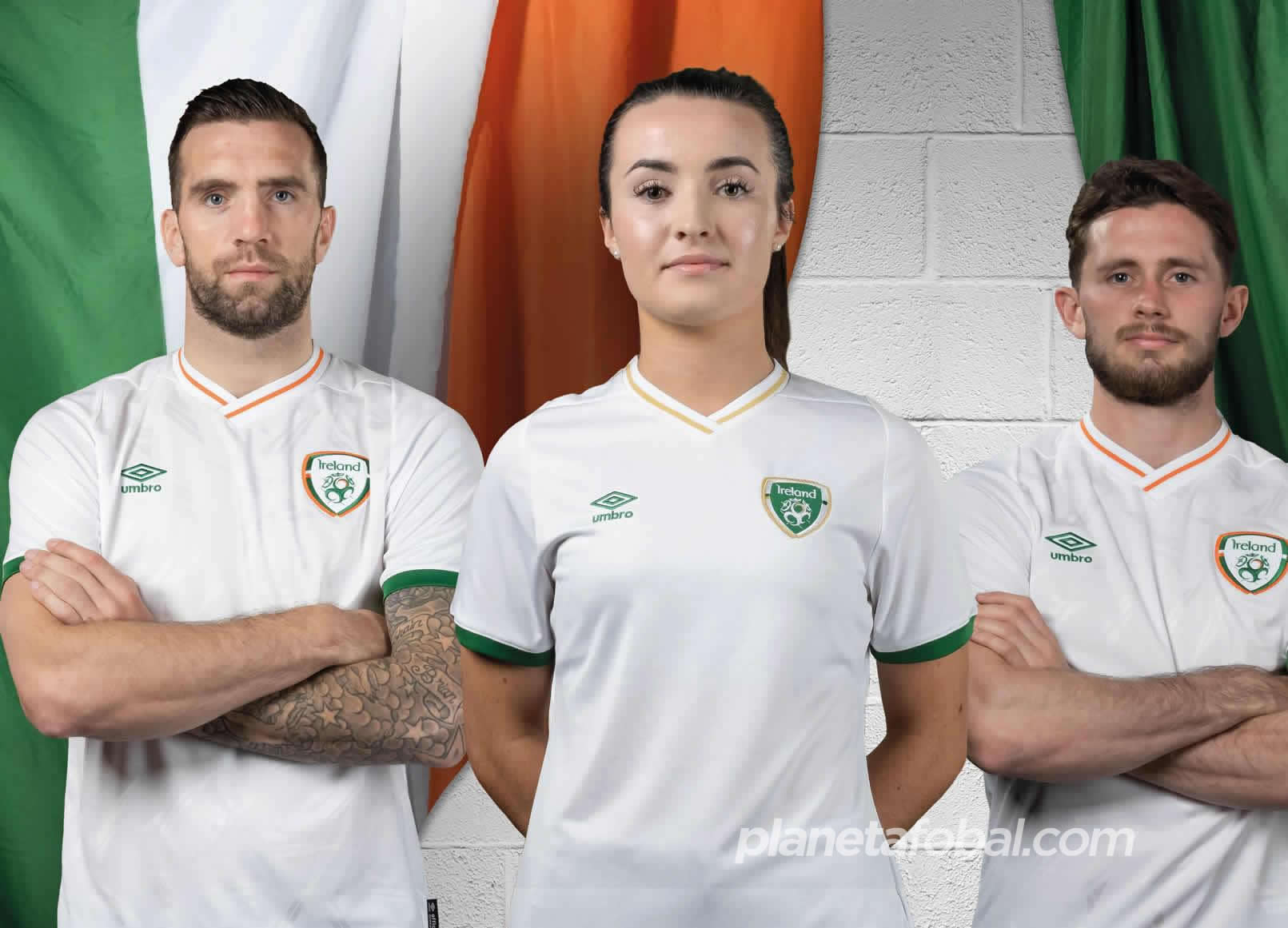 Camisetas Umbro de Irlanda 2020/21 | Imagen FAI