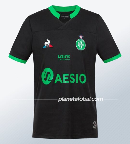 Tercera camiseta le coq sportif del Saint-Étienne 2020/21 | Imagen Web Oficial