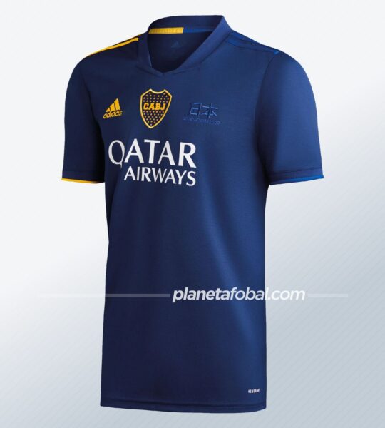 Cuarta camiseta adidas de Boca 2020/2021 | Imagen Web Oficial