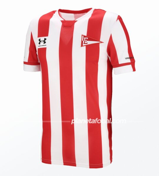 Camiseta titular Under Armour de Estudiantes LP 2021 | Imagen Web Oficial