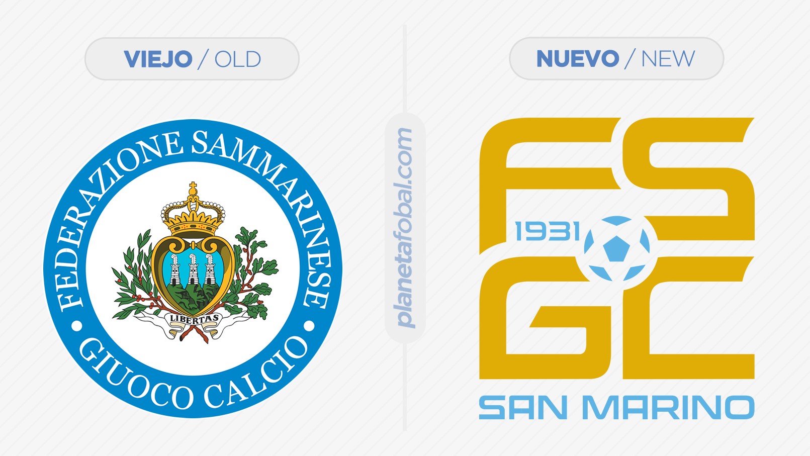 La federación de San Marino presenta su nuevo logo