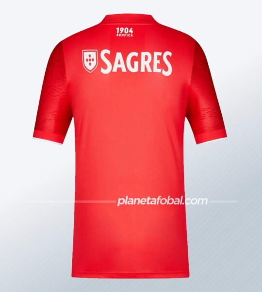 Camiseta titular adidas del Benfica 2021/22