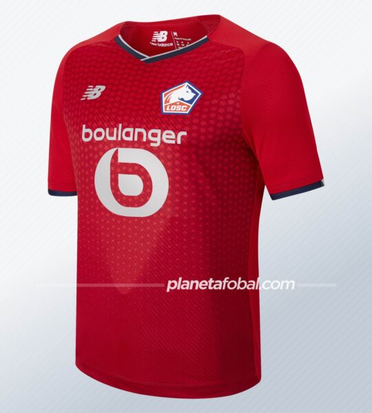 Camiseta titular New Balance del LOSC Lille 2021/22