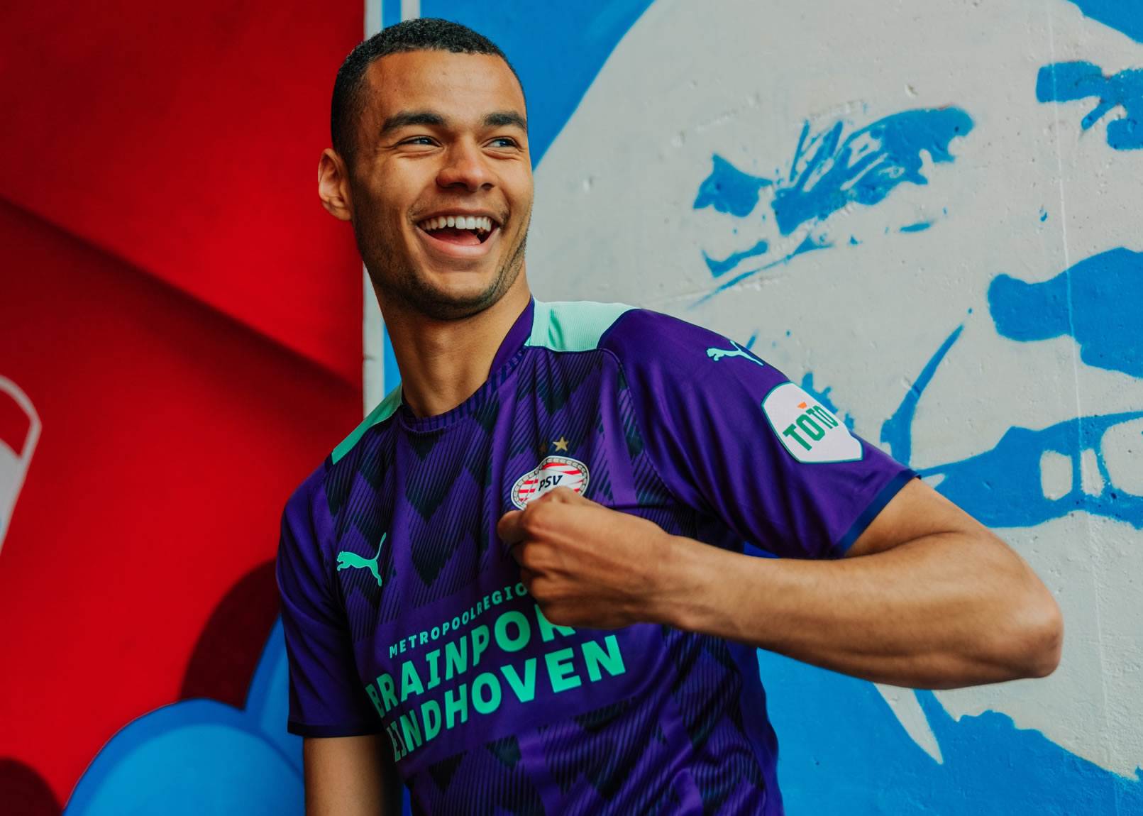 Camiseta suplente Puma del PSV Eindhoven 2021/22