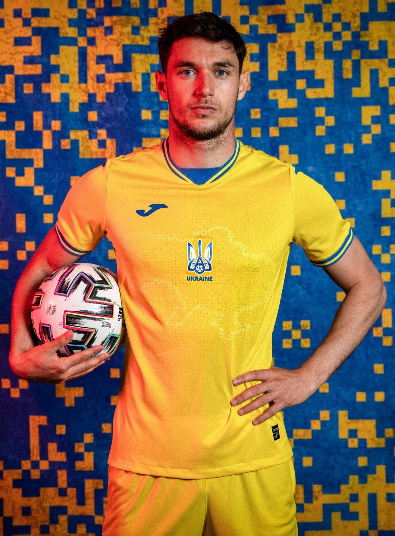 Camisetas Joma de Ucrania Euro 2020