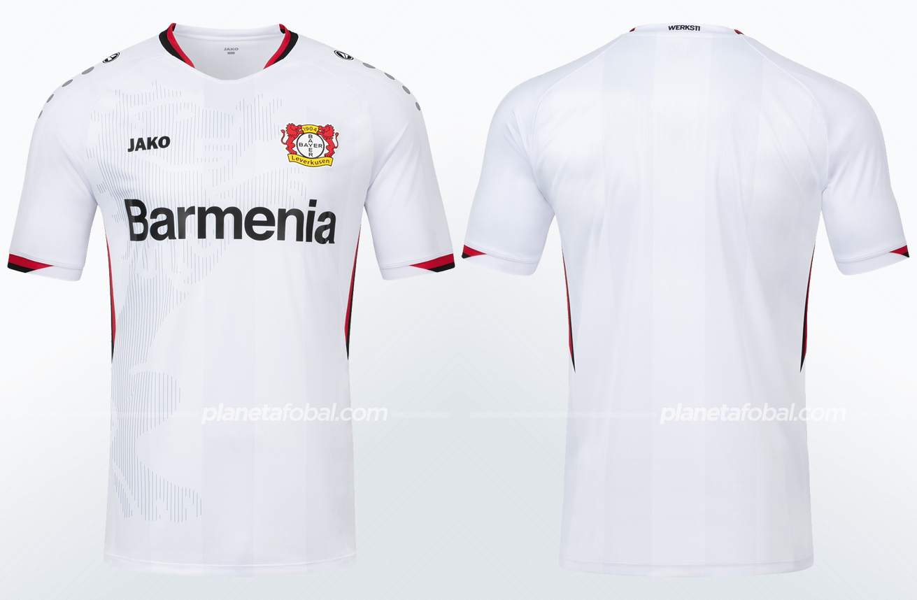 Camiseta suplente Jako del Bayer 04 Leverkusen 2021/22