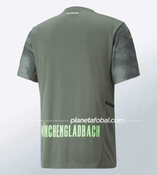 Camiseta suplente Puma del Borussia Mönchengladbach 2021/22