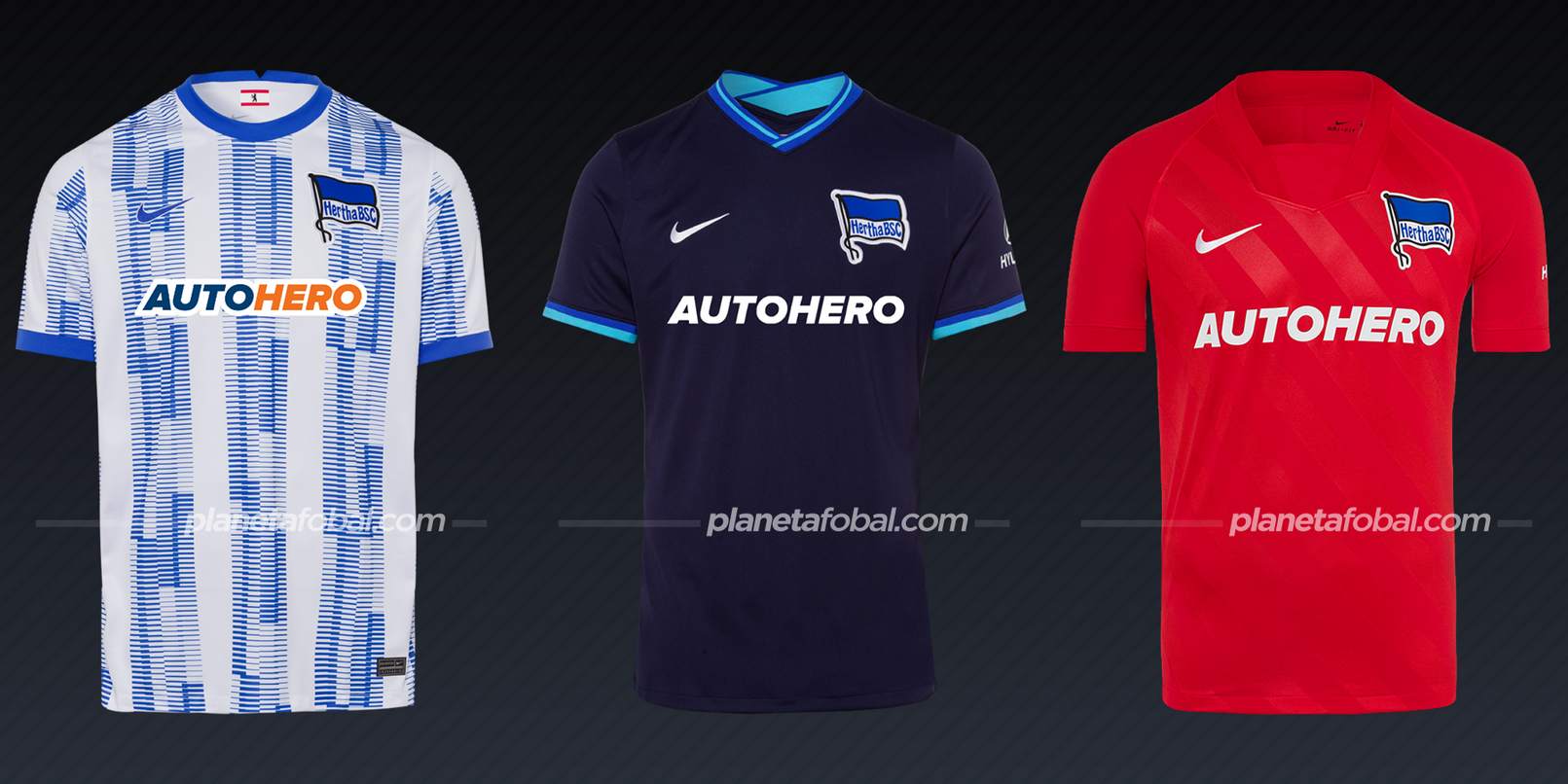 Hertha BSC (Nike) | Camisetas Bundesliga 2021-22