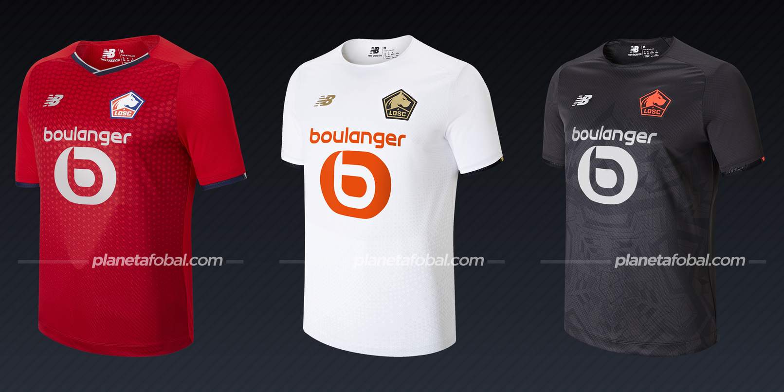 LOSC Lille (New Balance) | Camisetas de la Ligue 1 2021/22