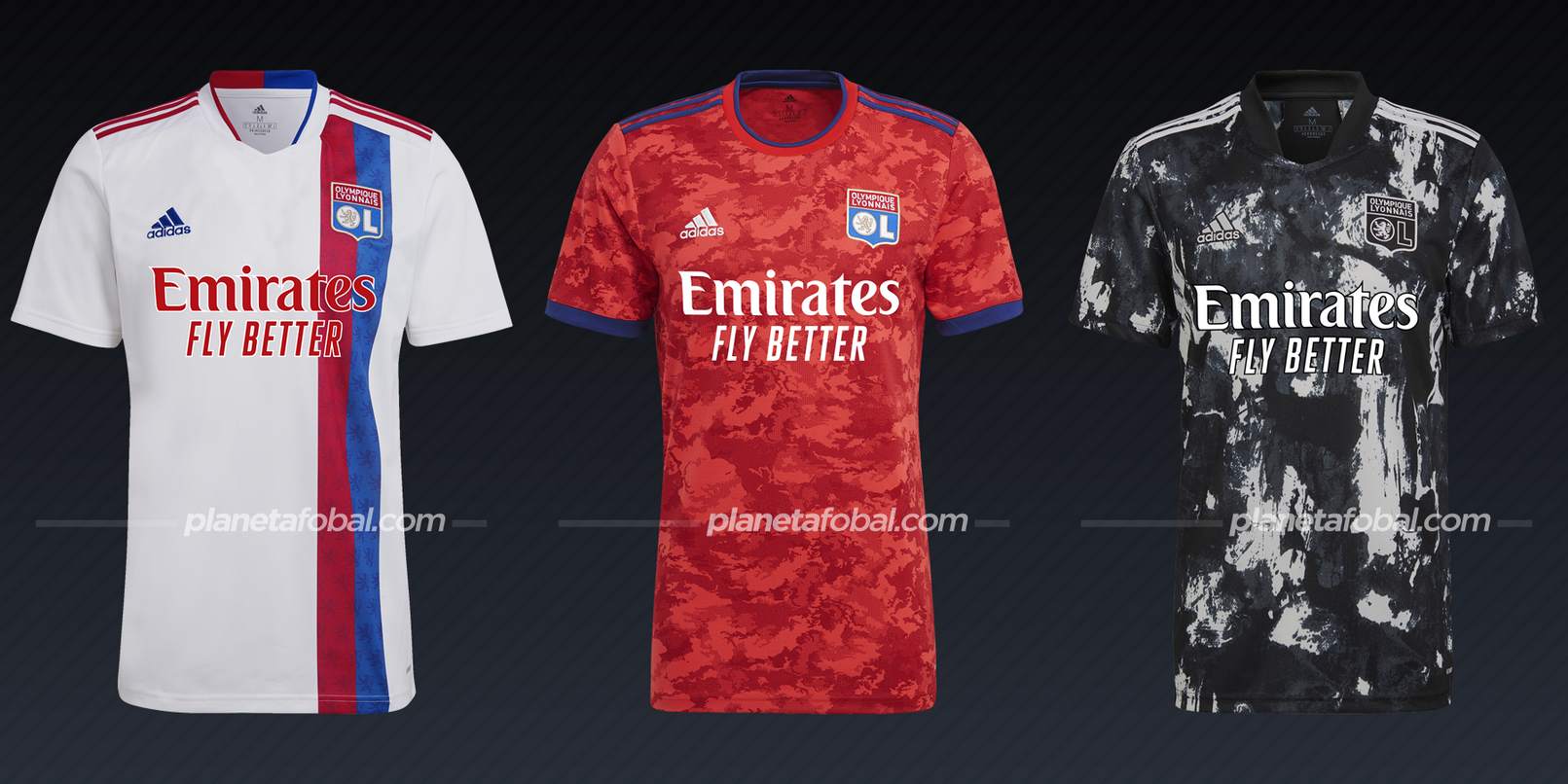 Lyon (adidas) | Camisetas de la Ligue 1 2021/22
