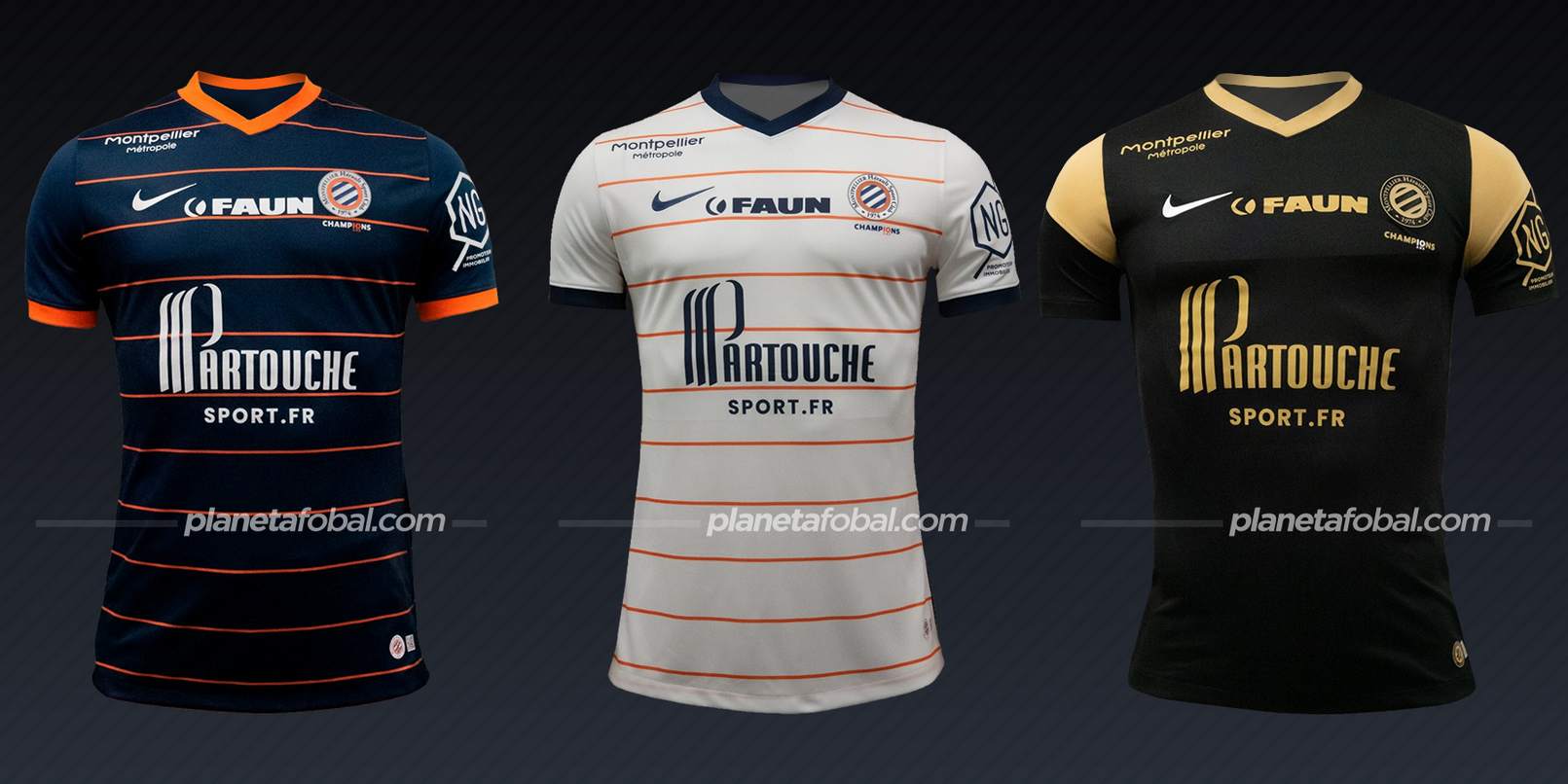 Montpellier (Nike) | Camisetas de la Ligue 1 2021/22