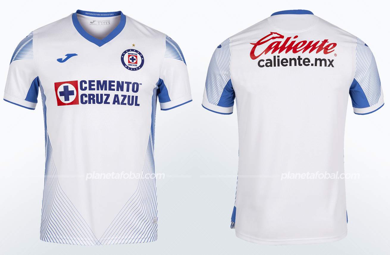 Camiseta suplente Joma del Cruz Azul 2021/22