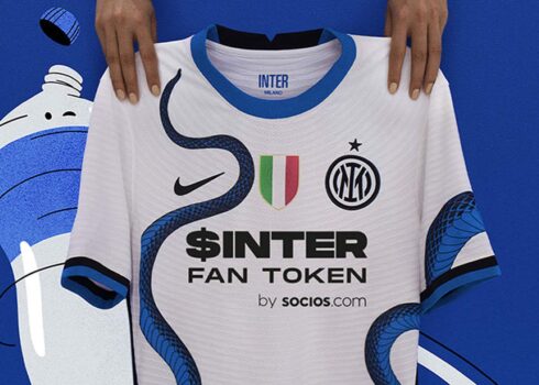 Camiseta suplente Nike del Inter 2021/2022