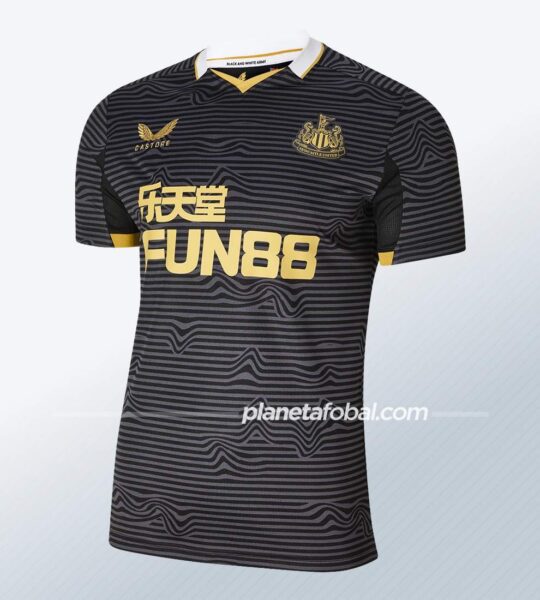 Camiseta suplente Castore del Newcastle 2021/22