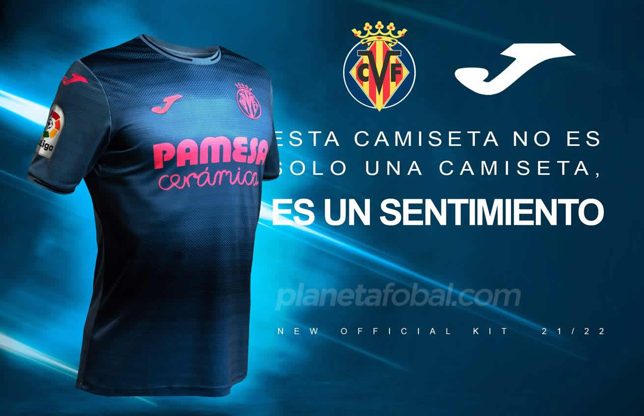 Tercera equipación Joma del Villarreal CF 2021/22
