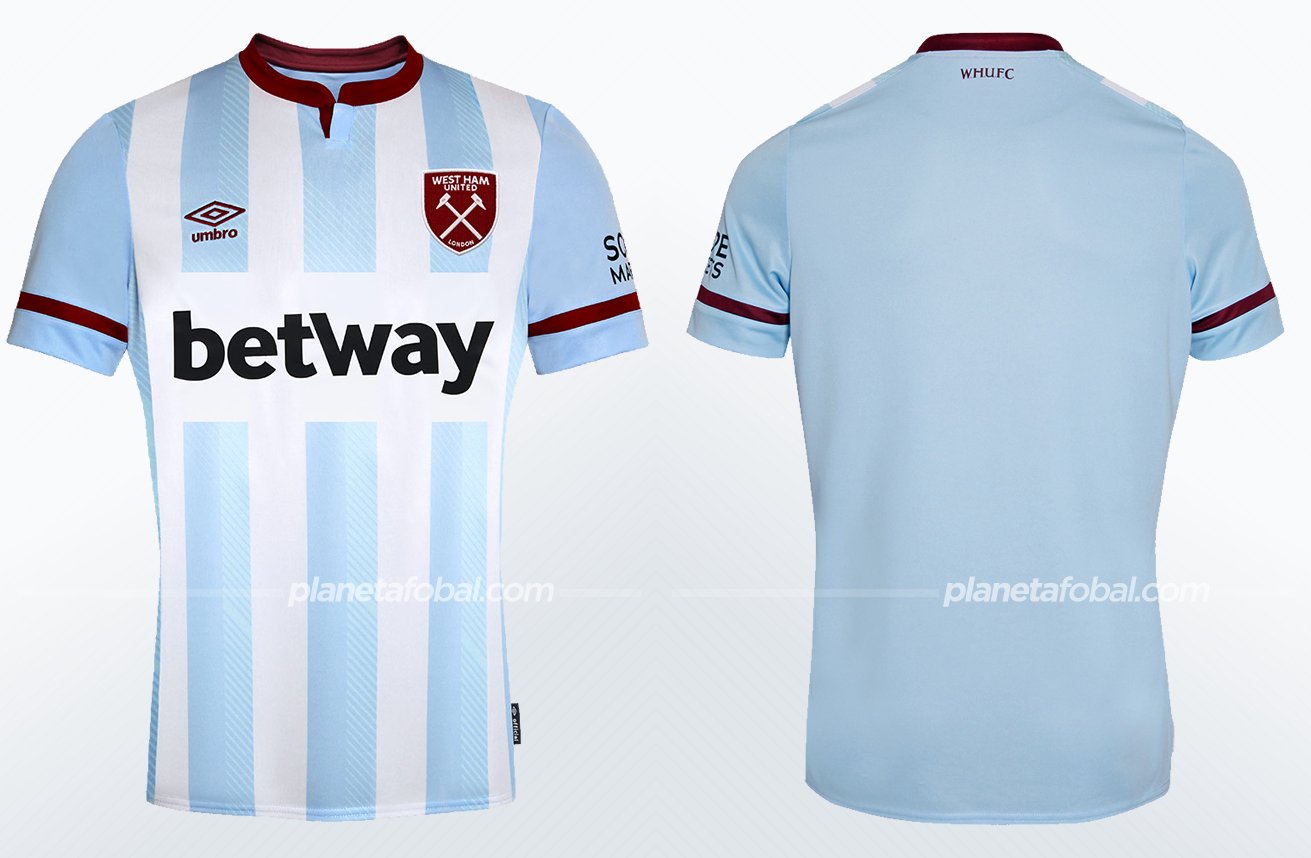 Camiseta suplente Umbro del West Ham 2021/22