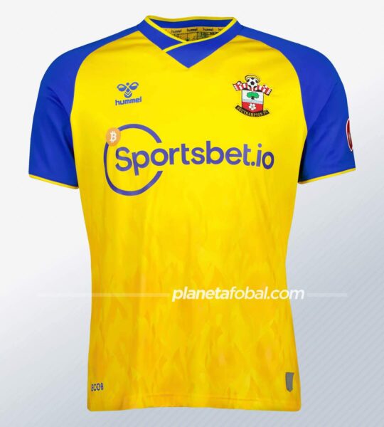 Camiseta suplente Hummel del Southampton FC 2021/22