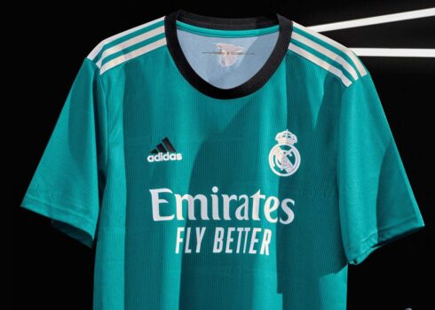 Tercera camiseta adidas del Real Madrid 2021/2022