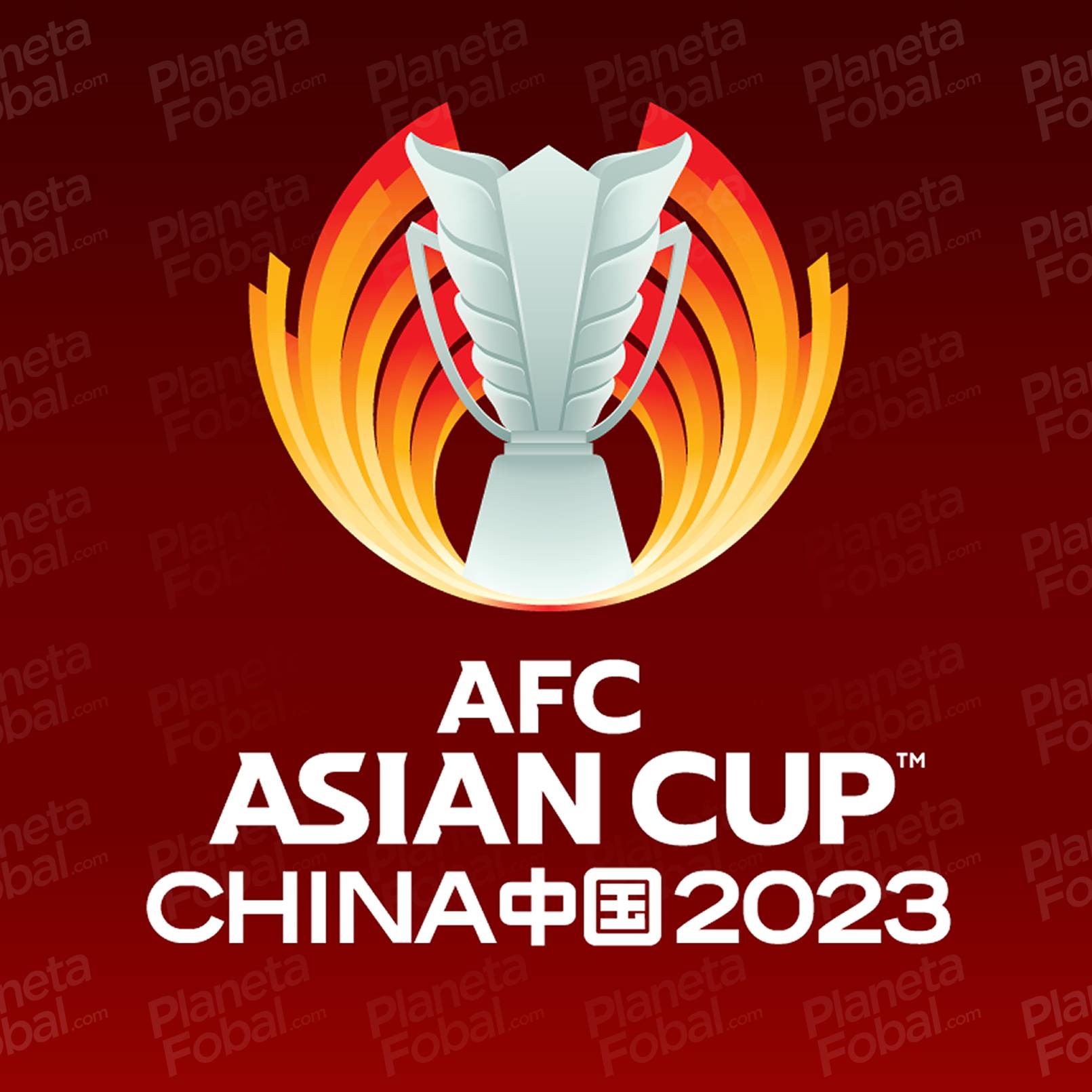 Logo oficial de la Copa Asiática China 2023