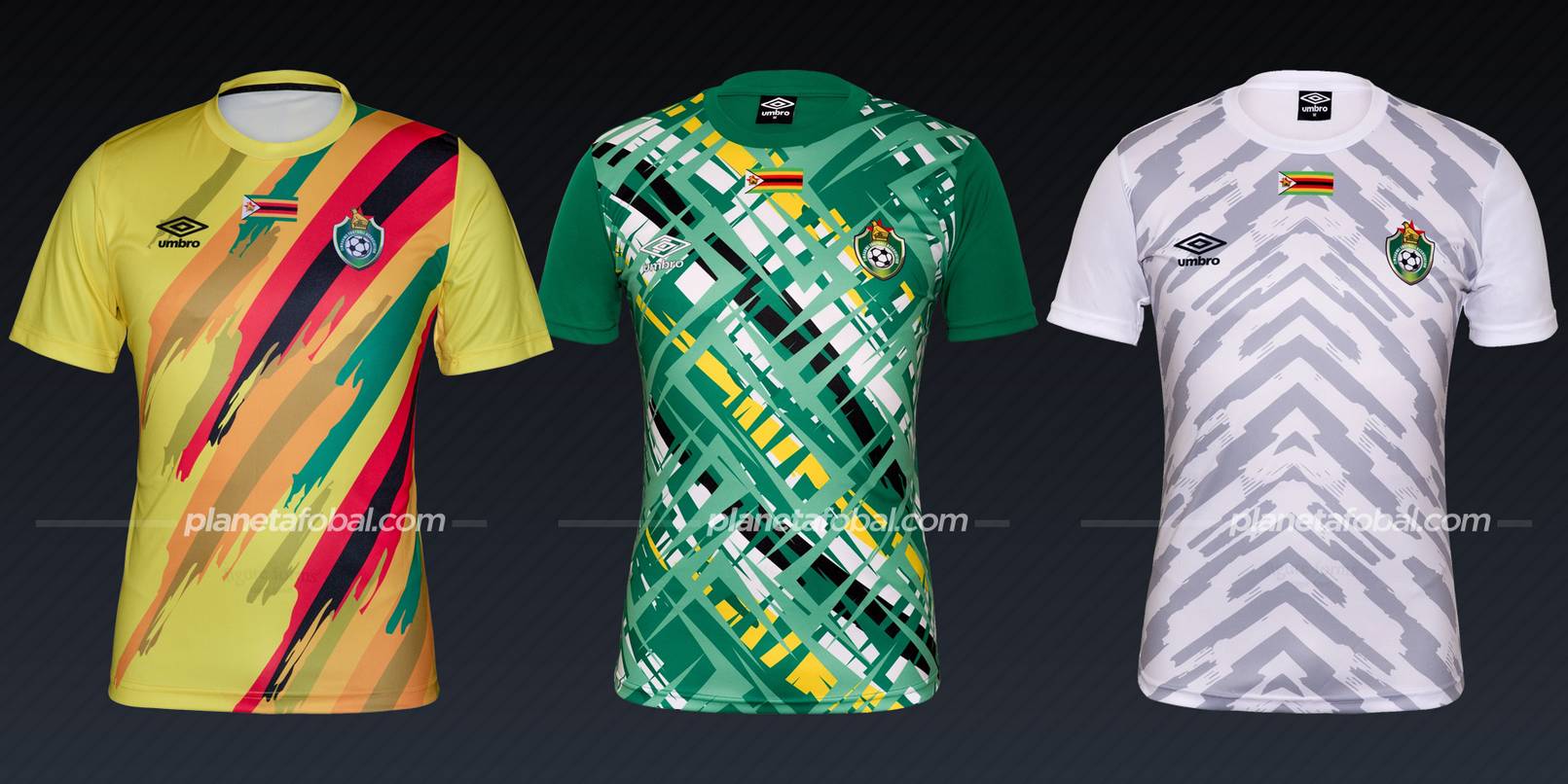 Zimbabue (Umbro) | Camisetas Copa África 2022
