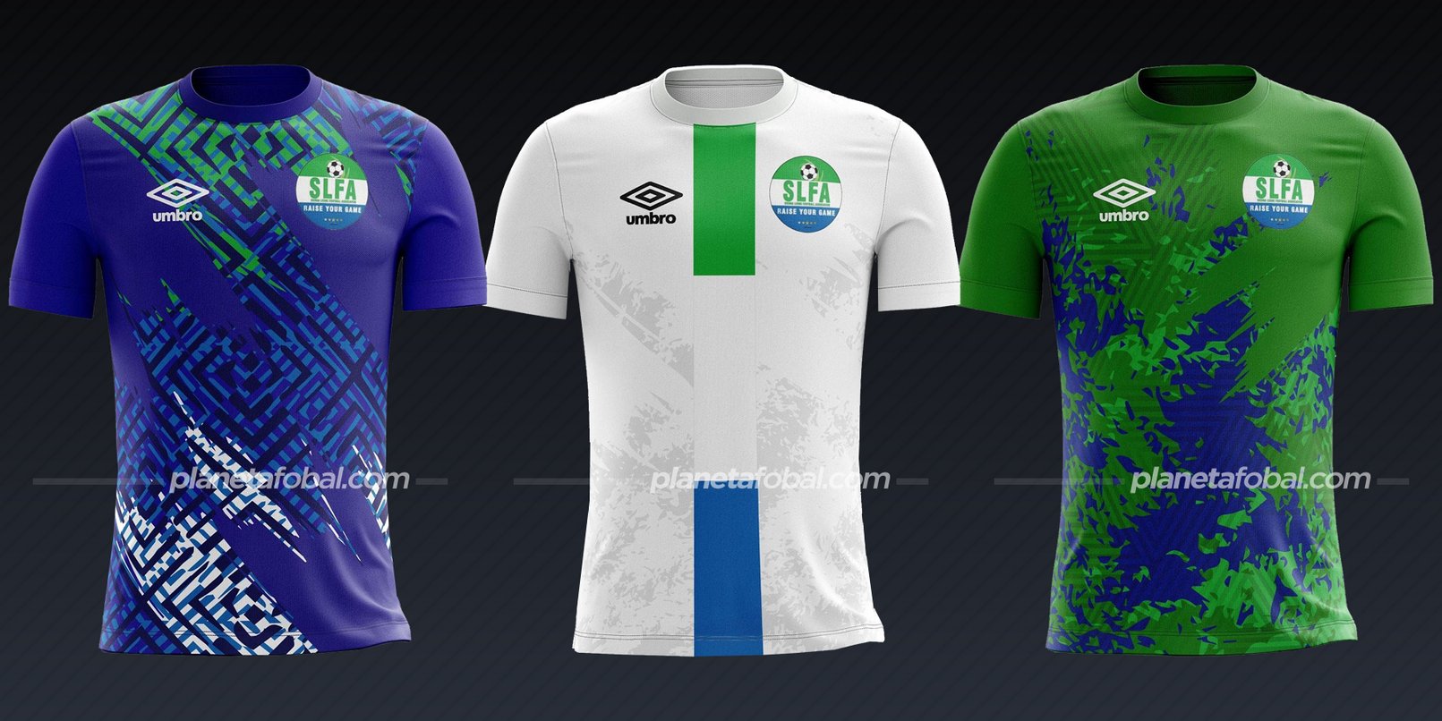 Sierra Leona (Umbro) | Camisetas Copa África 2022